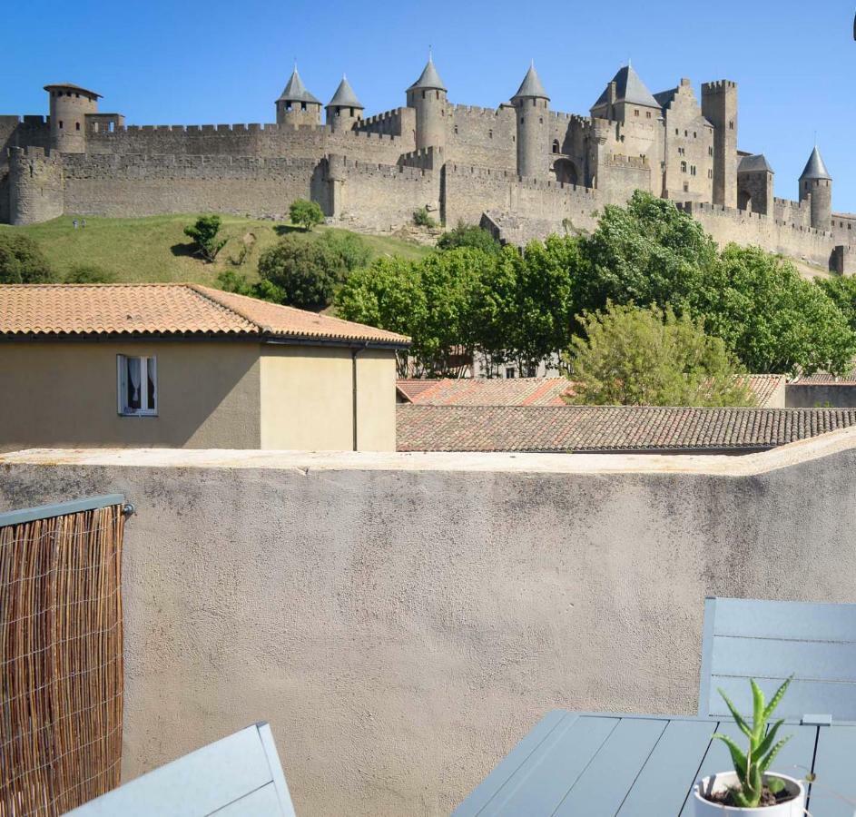 La Terrasse De Jules Lägenhet Carcassonne Exteriör bild